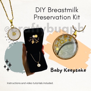 Breast milk hot sale resin jewelry