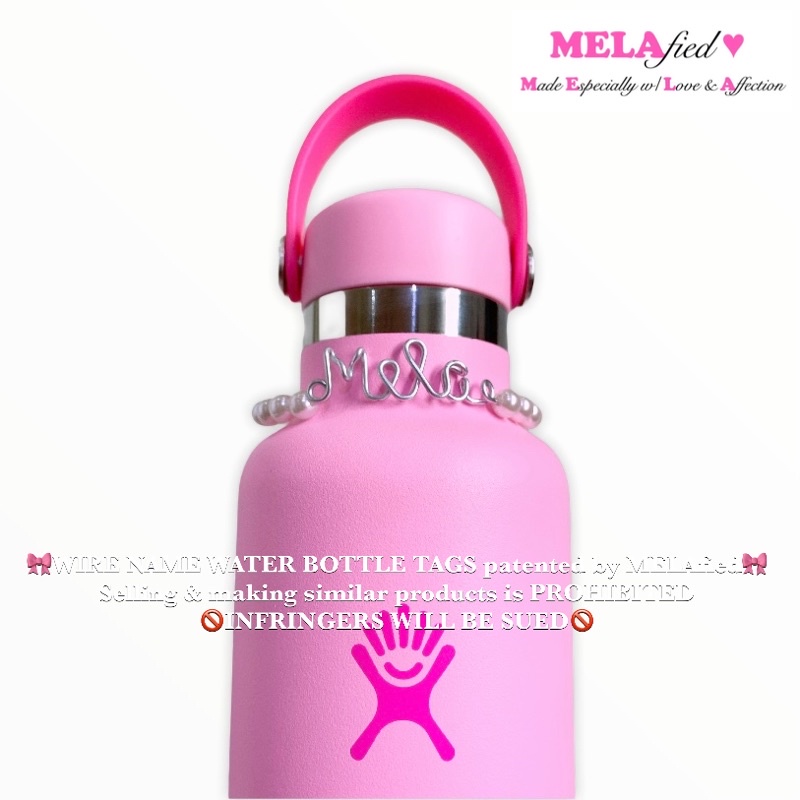 Personalized Name Tag Bling for Hydro Flask & Klean Kanteen Shopee