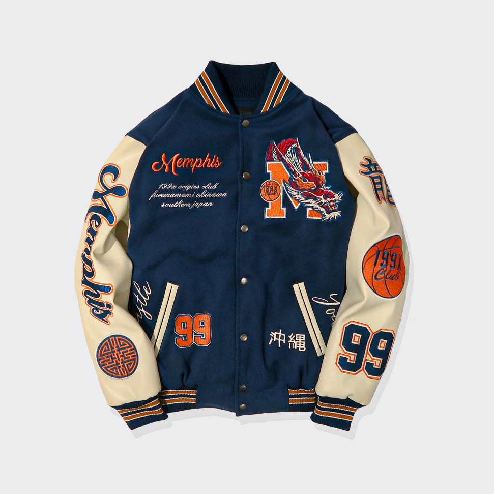 Varsity jacket shopee sale