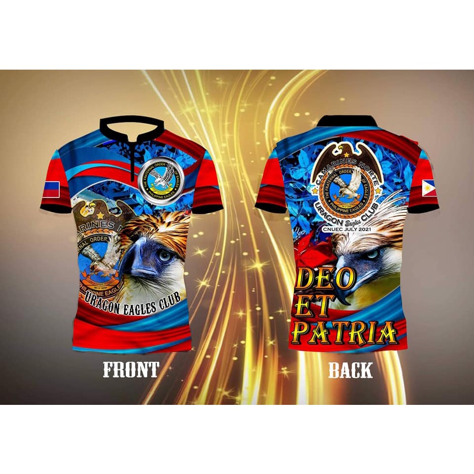 EAGLES POLO SHIRT DESIGN 7-11 (FULL SUBLIMATION)