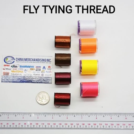 FLY TYING THREAD fishingcmi quality fishing tackle | Shopee Philippines