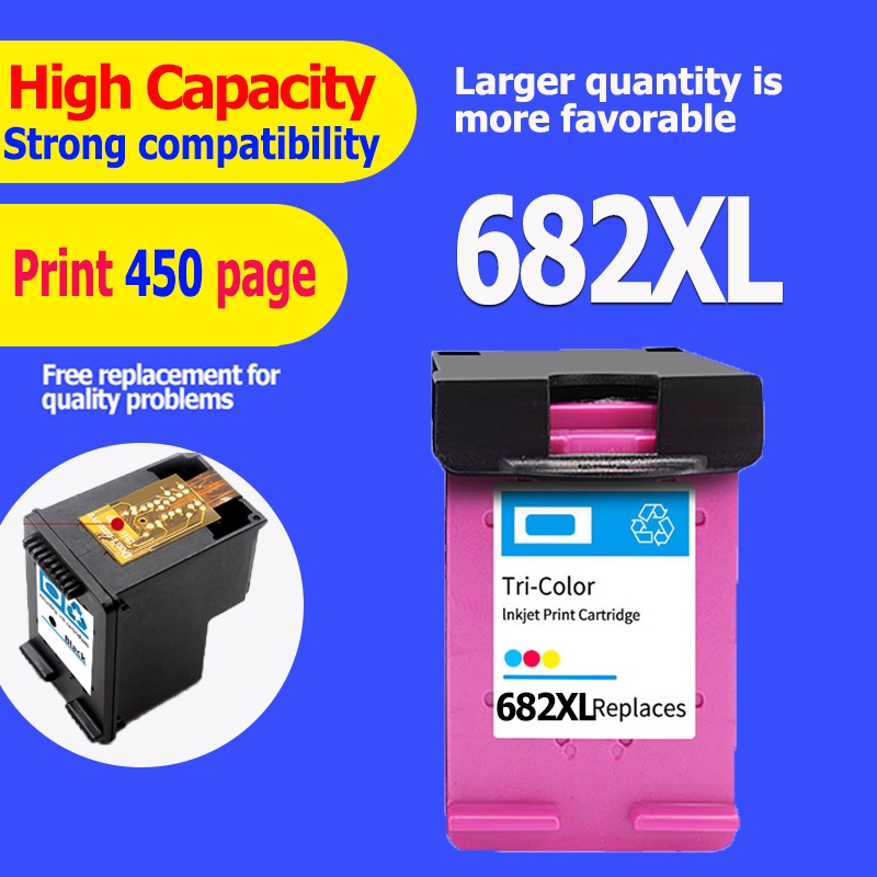 hp 682 ink cartridge hp682xl refillable ink cartridge Compatible for hp