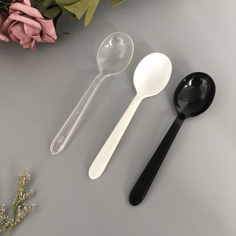 Same Plastic Cutlery PS Spoon White 13.5cm (20 PCS/PACK) | Shopee ...