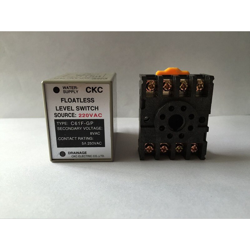 C61FGP AC 220V level relay C61F GP water level controller switch