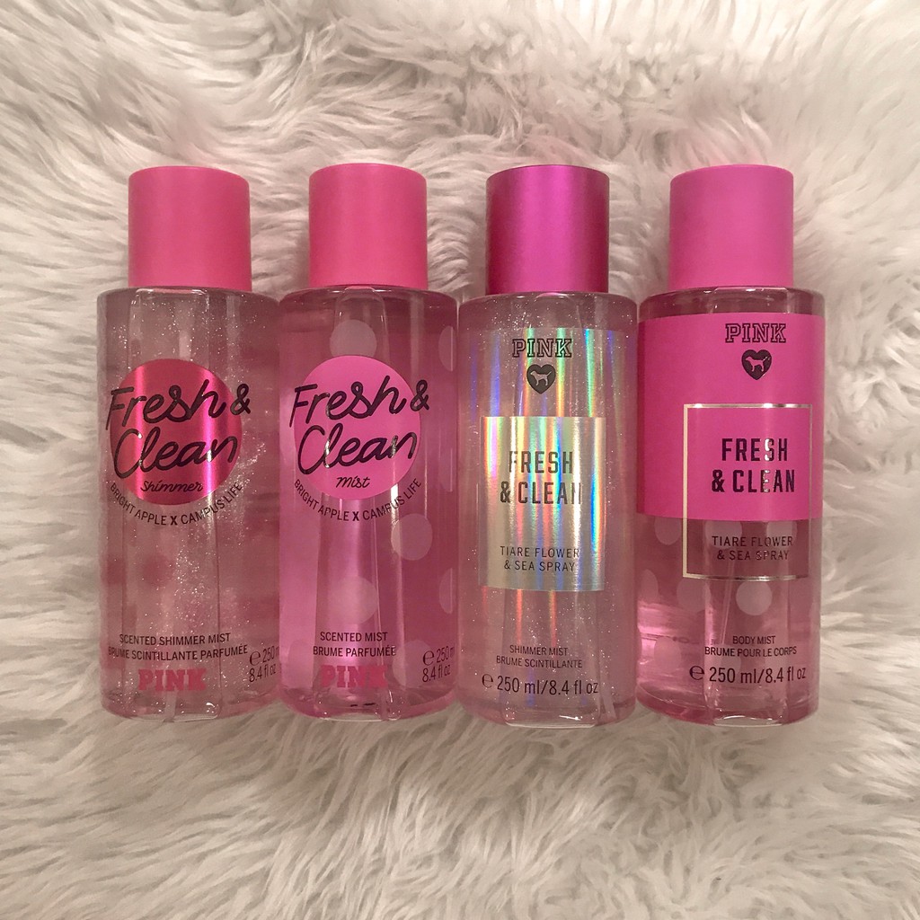 Victoria's Secret PINK Fresh & Clean Mist (AUTHENTIC FROM THE US)