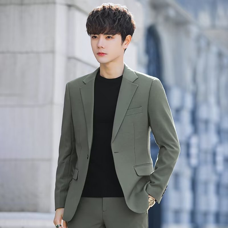 Plankton Small Suit Men's Autumn Business Korean Version Trendy ...