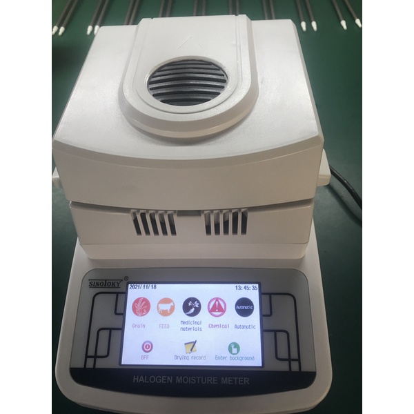 MS105 Moisture Meter Halogen Moisture Analysis For Pharmaceutical