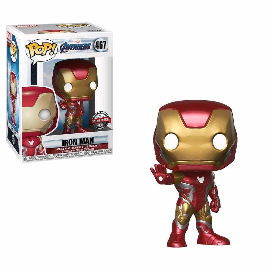 Funko Pop) #467 Avengers - Iron Man (Endgame) Box Lunch Exclusive