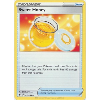 honey trainer pokemon card value Melony 146/198 - Chilling Reign - Lot the attack does 20 more damage to the Defending Pokémon. Sweet Honey Pokémon Card Pokemon