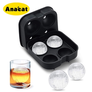 Large Ice Cube Maker Silicone Ice Mold 6 Cell Sphere Ice Ball Mold Square Ice  Cube Tray Whiskey Cocktail Party Bar Accessories - AliExpress
