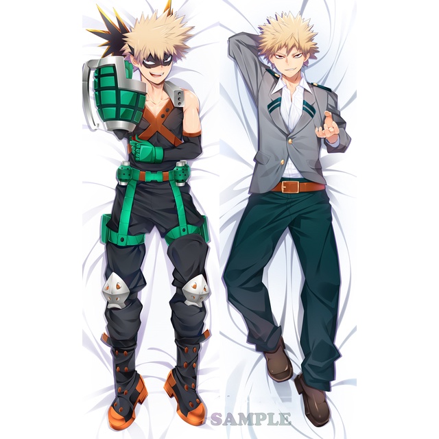 Body Pillowcase My Hero Academia Bakugou Katsuki cosplay Dakimakura