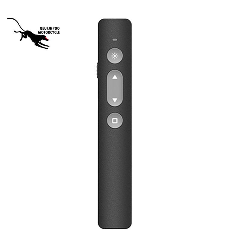 Rechargable Wireless Presenter RF 2.4GHz USB black Powerpoint PPT