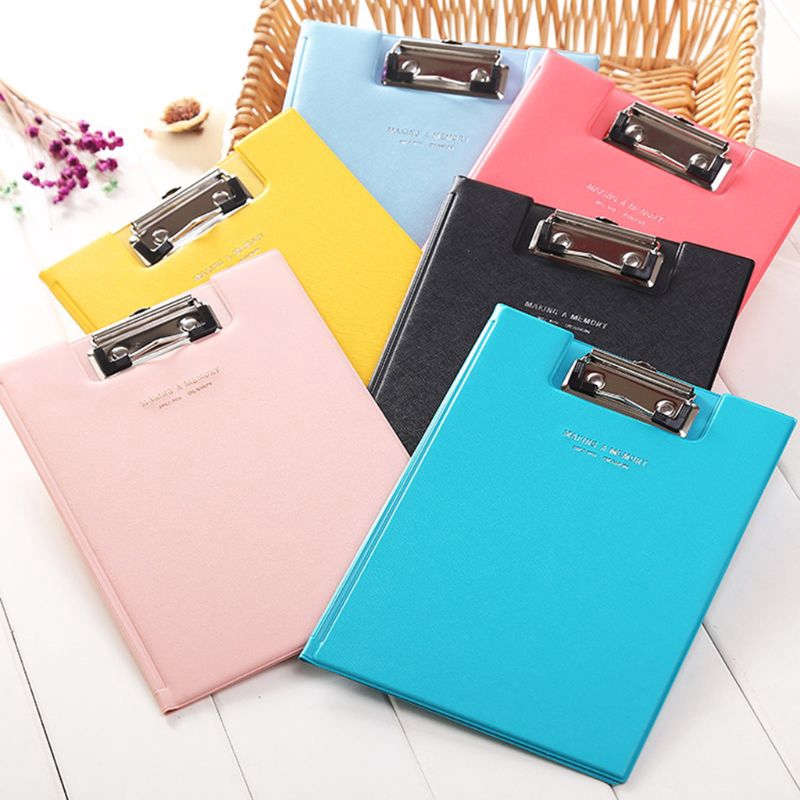 A5 Waterproof Clipboard Writing Pad File Folder Document Holder School ...