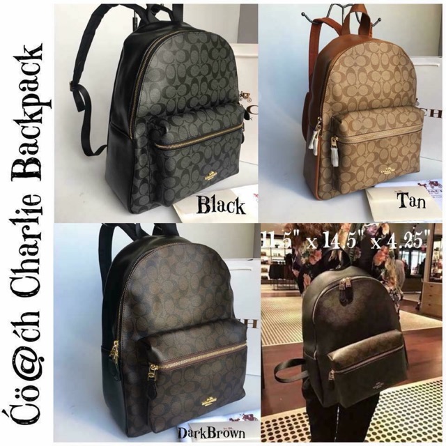 Coach charlie backpack large size new arrivals