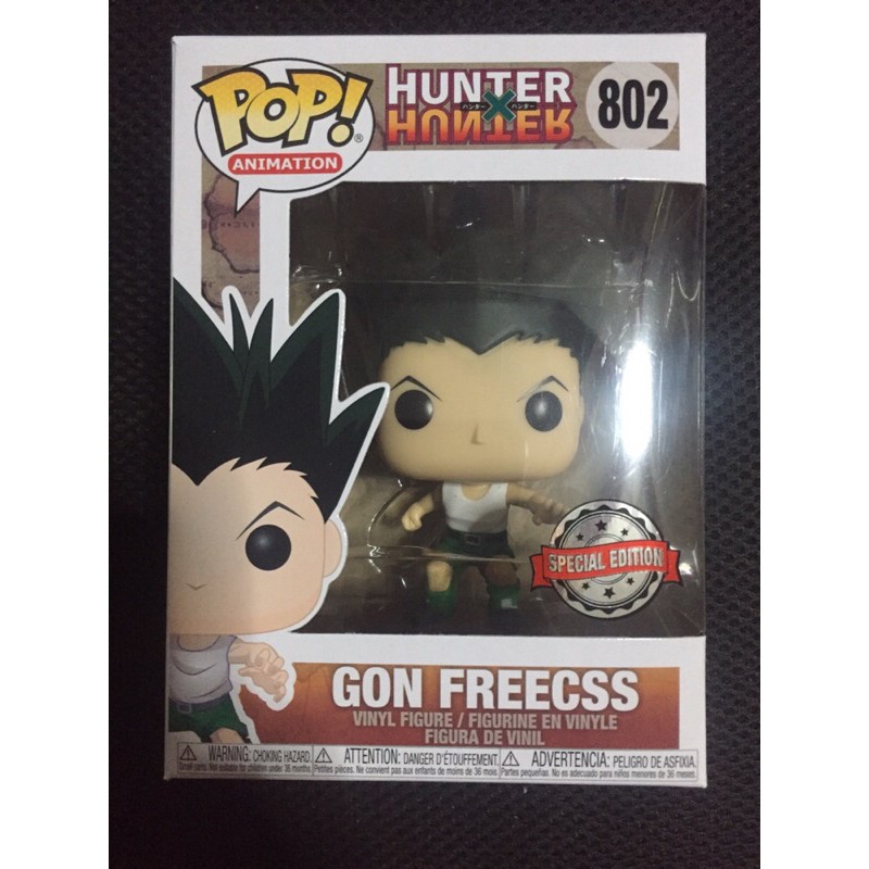Funko Pop Gon Freecss #802 Hot Topic Exclusive Hunter X Hunter