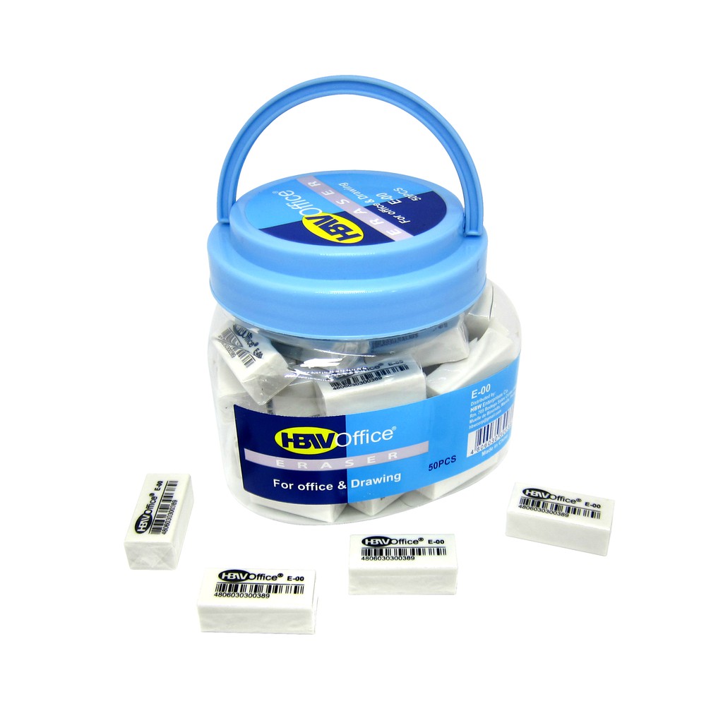 HBW Mini Eraser (E-00) 50'S | Shopee Philippines