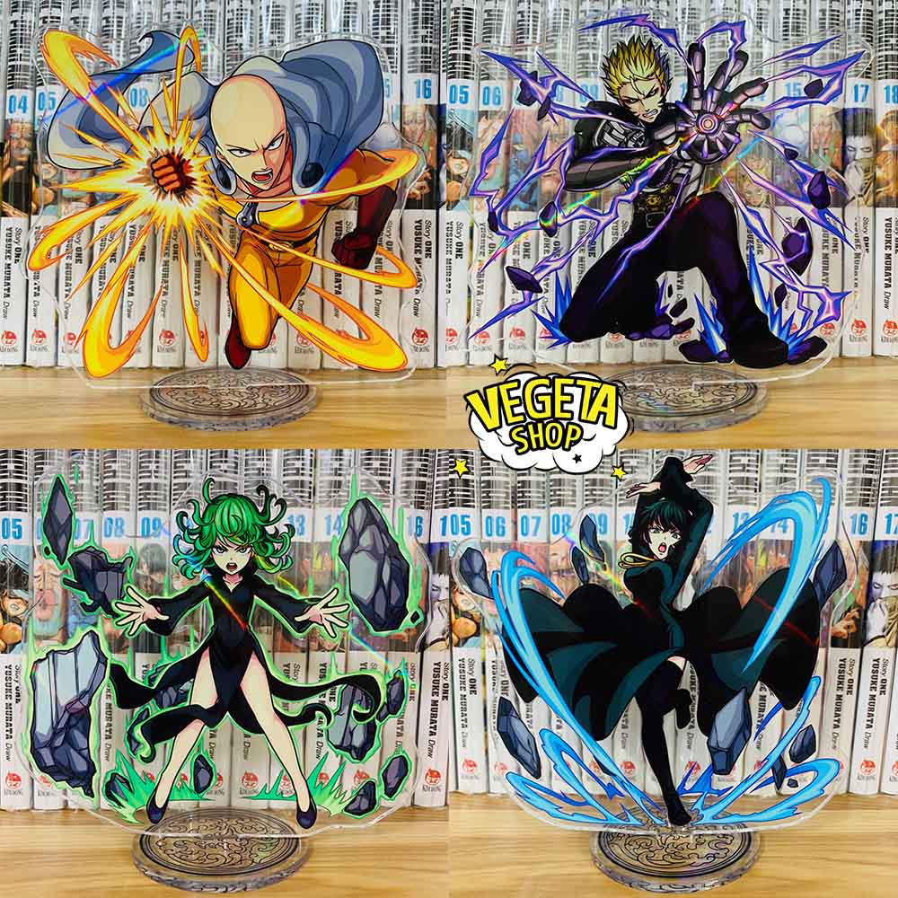 Double-sided Acrylic Mica Standee Statue Model - One Punch Man ...