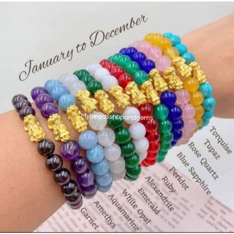 January to hot sale december birthstone