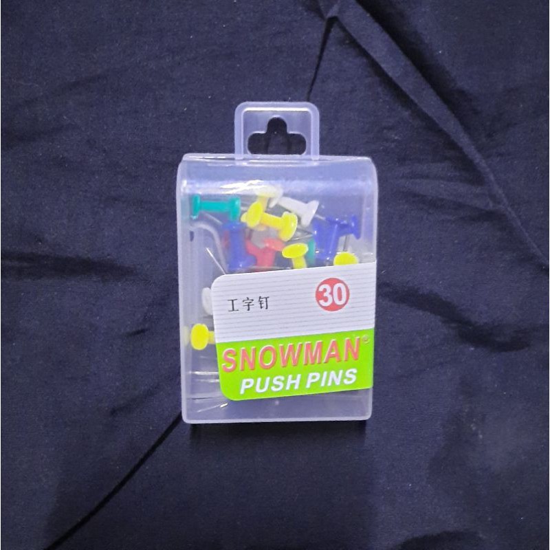PUSH PINS-30 PIECES/box | Shopee Philippines