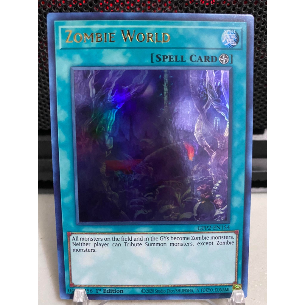Zombie World - GFP2-EN154 - Ultra Rare 1st Edition | Shopee Philippines
