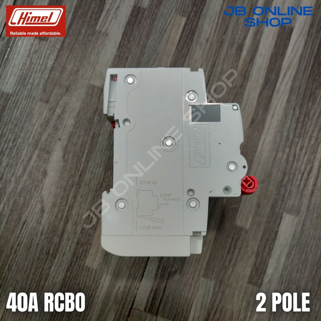 Himel Residual Current Operated Circuit Breaker (RCBO) 40A 2 Pole ...