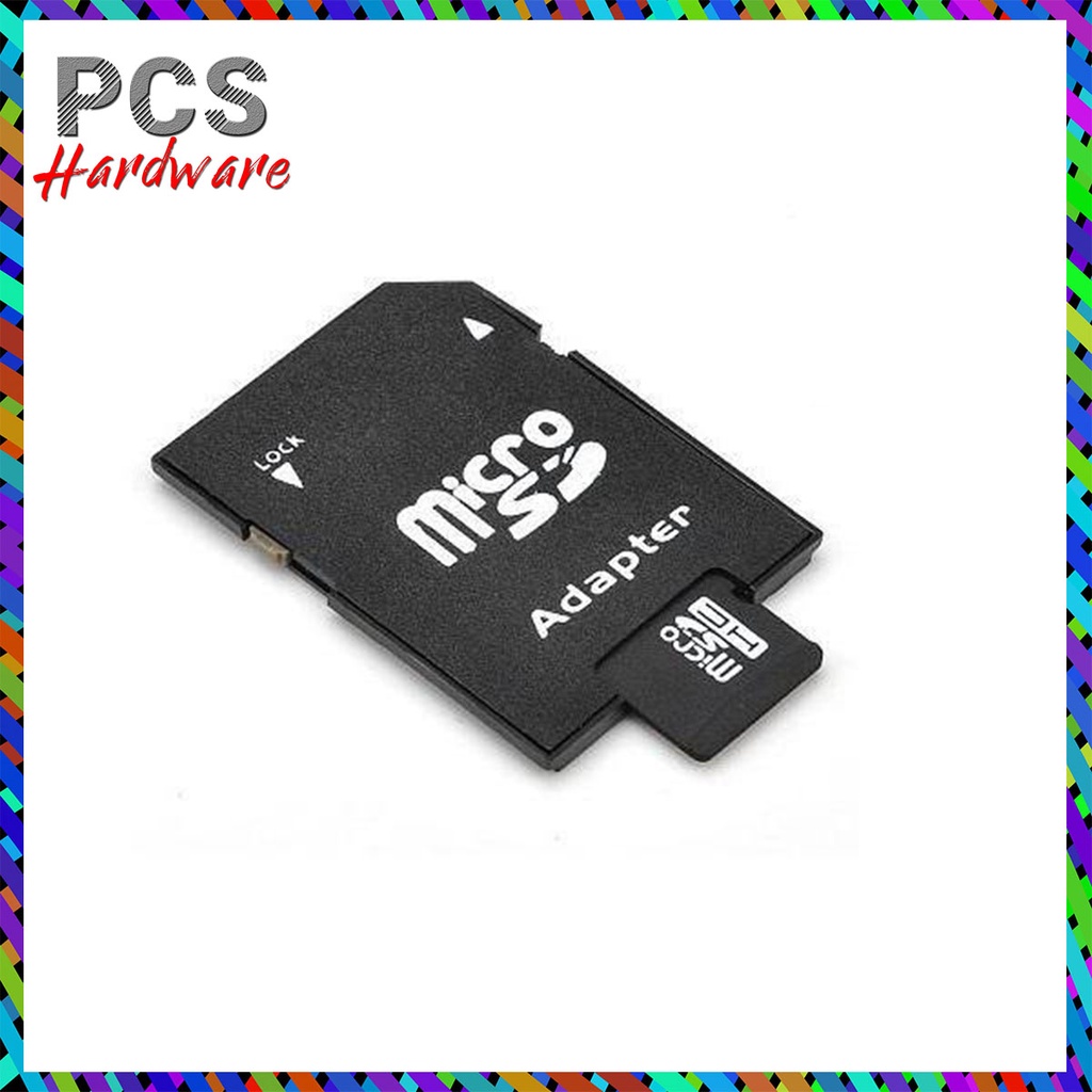Black full size TF T-Flash Trans-flash Card to Memory Card Convert ...
