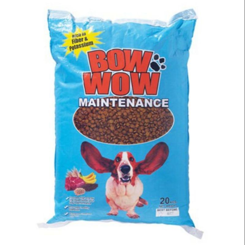 Bow wow maintenance dog food online