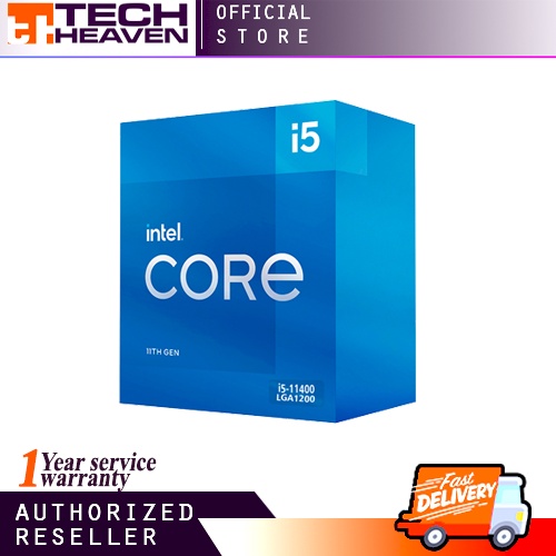 PROCESSOR INTEL CORE I5-11400 2.6GHZ/6C/12T/12MB/ S1200 (WITH HSF) BOX ...