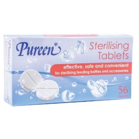 Pureen Sterilising Tablets 56's (Exp: 04/2026) | Shopee Philippines