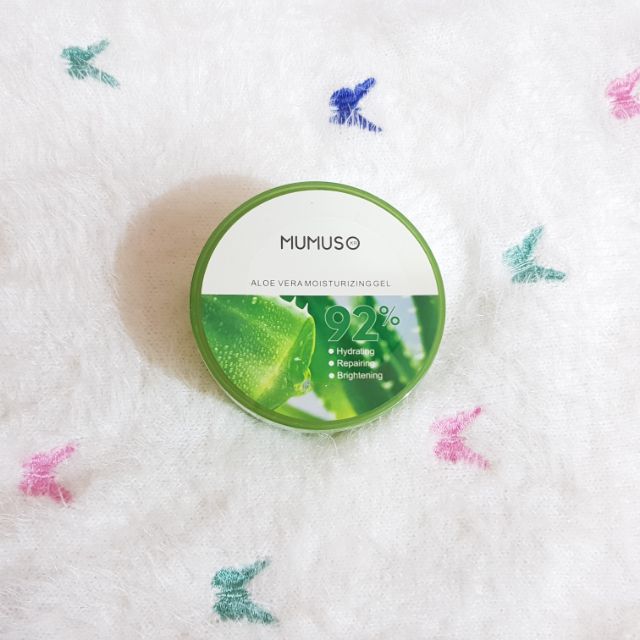 Mumuso Aloe Vera Moisturizing Gel Shopee Philippines