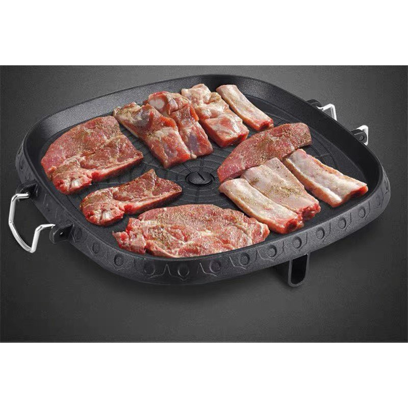 Hanaro Grill Pan Set Non Stick samgyupsal Korean grill bbq | Shopee ...
