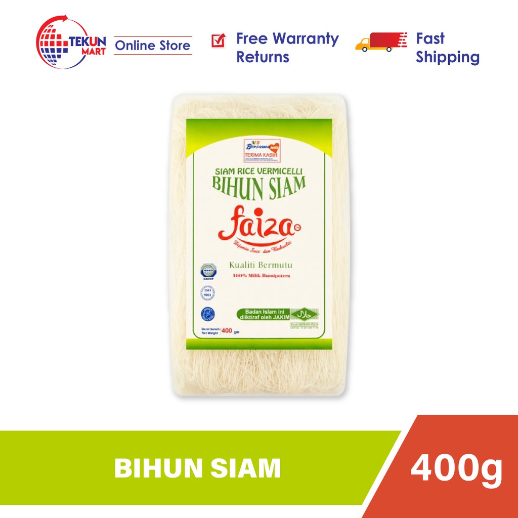 Bihun Siam Faiza 400g ( Siam Rice Vermicelli ) | Shopee Philippines