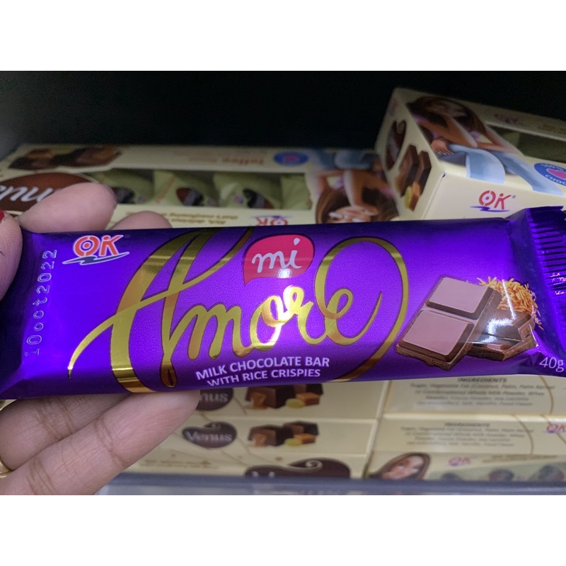 HARRY / MI AMORE MILK CHOCOLATE BAR 40g | Shopee Philippines