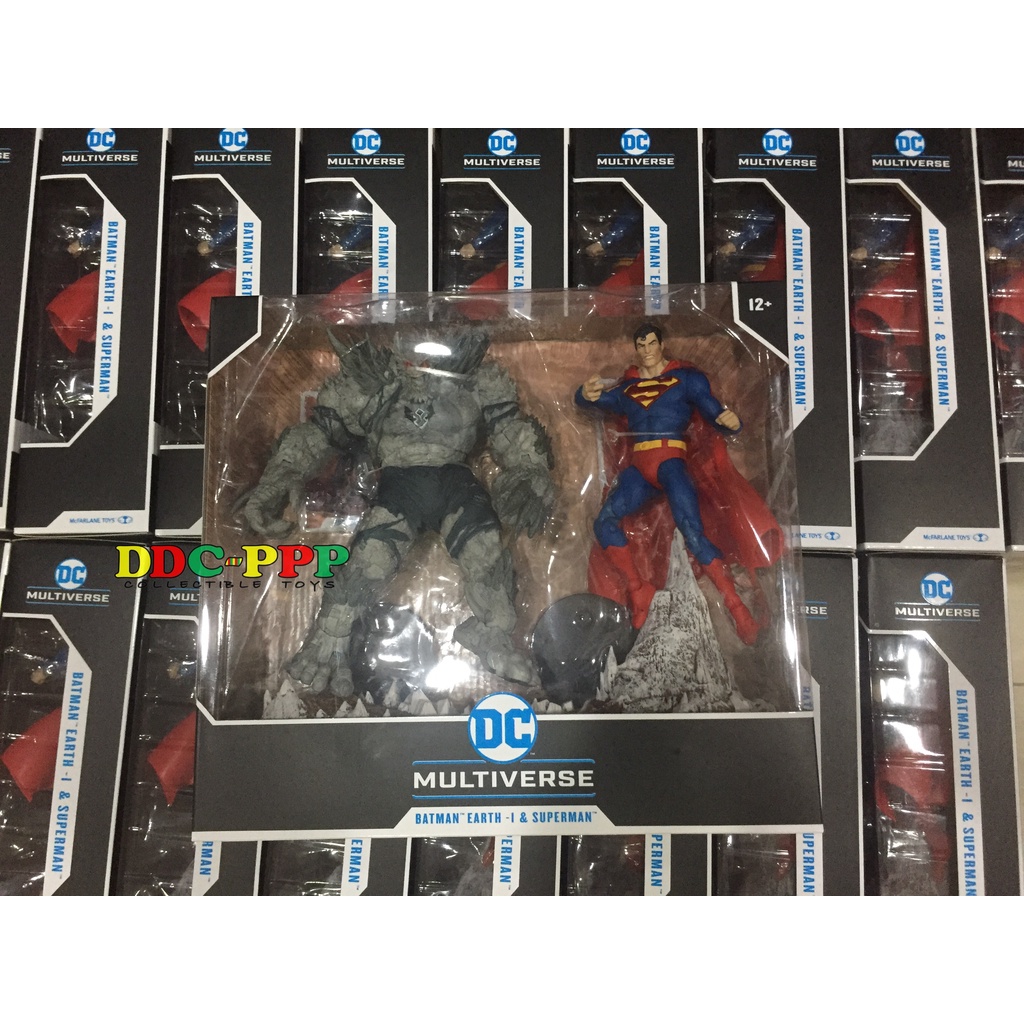 SUPERMAN VS DEVASTATOR - DC COLLECTOR McFarlane Toys 7-Inch