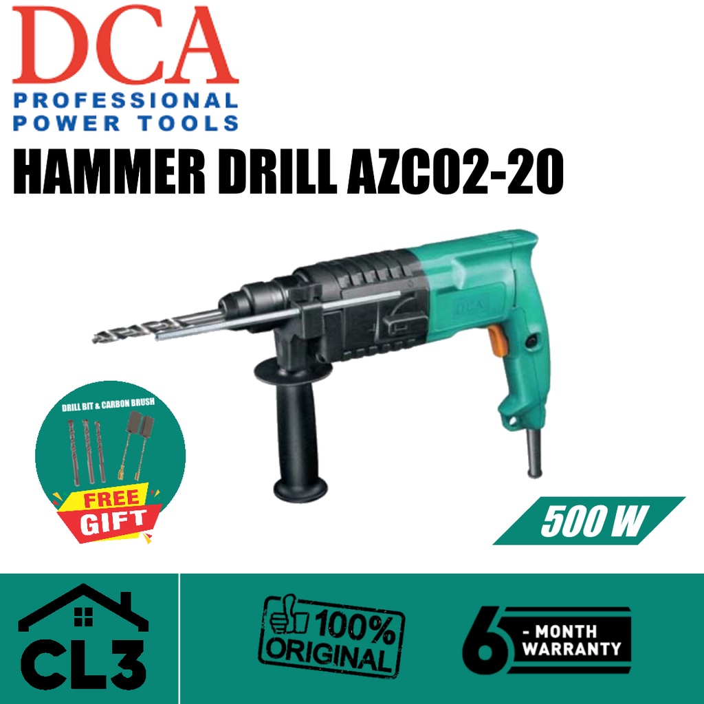 DCA HAMMER DRILL AZC02-20 | Shopee Philippines