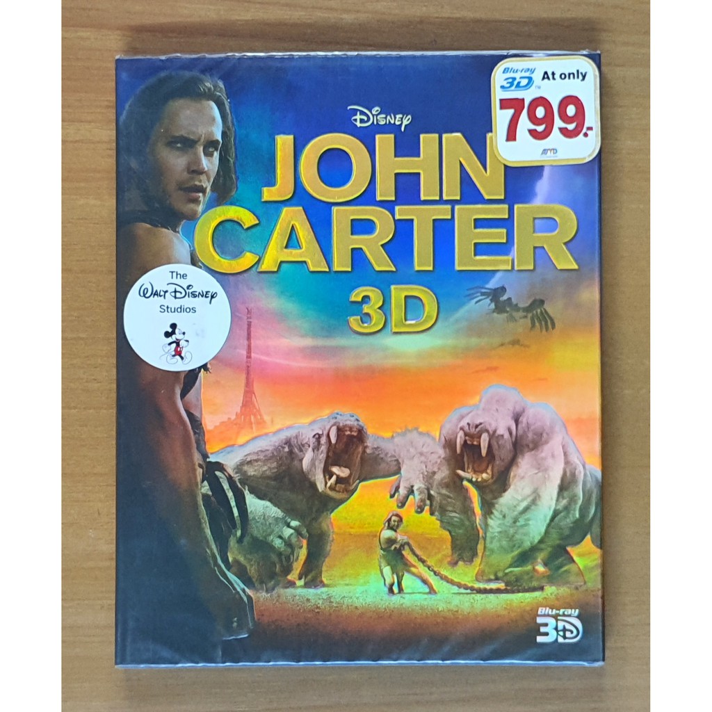 (Bluray 3D Original Sheet) John Carter/War Of The Universe (Second Hand) Shopee Philippines