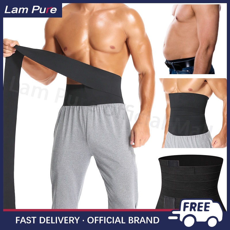 Lam Pure Elastic Wrapping Waist Belt Sports Fitness Abdominal Belt