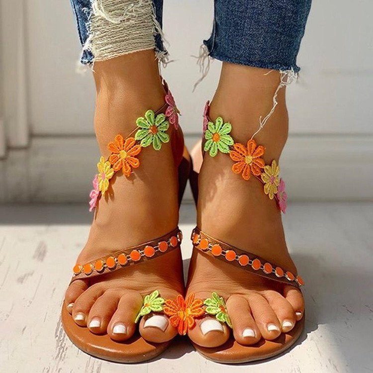 Bohemian hot sale sandals shopee