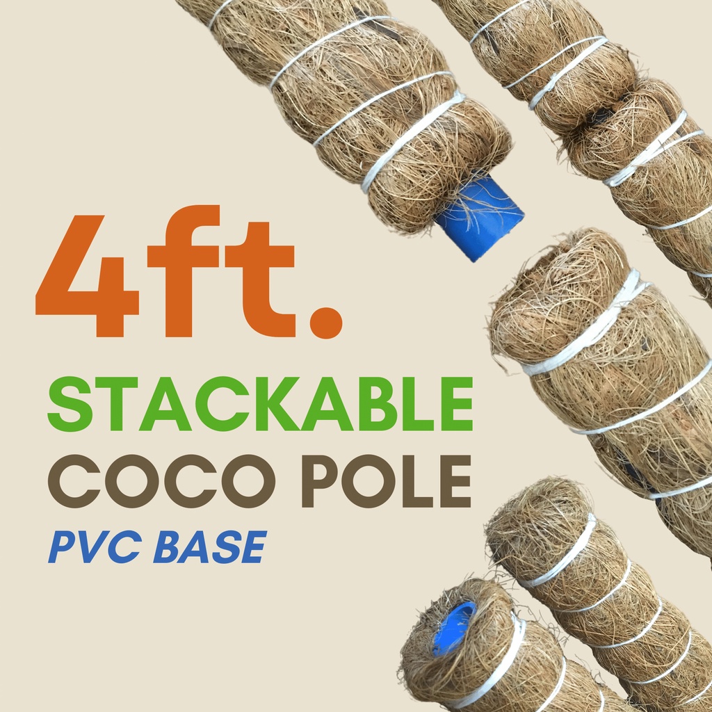 Coco Pole STACKABLE 4ft (2ft. + 2ft.) | Shopee Philippines