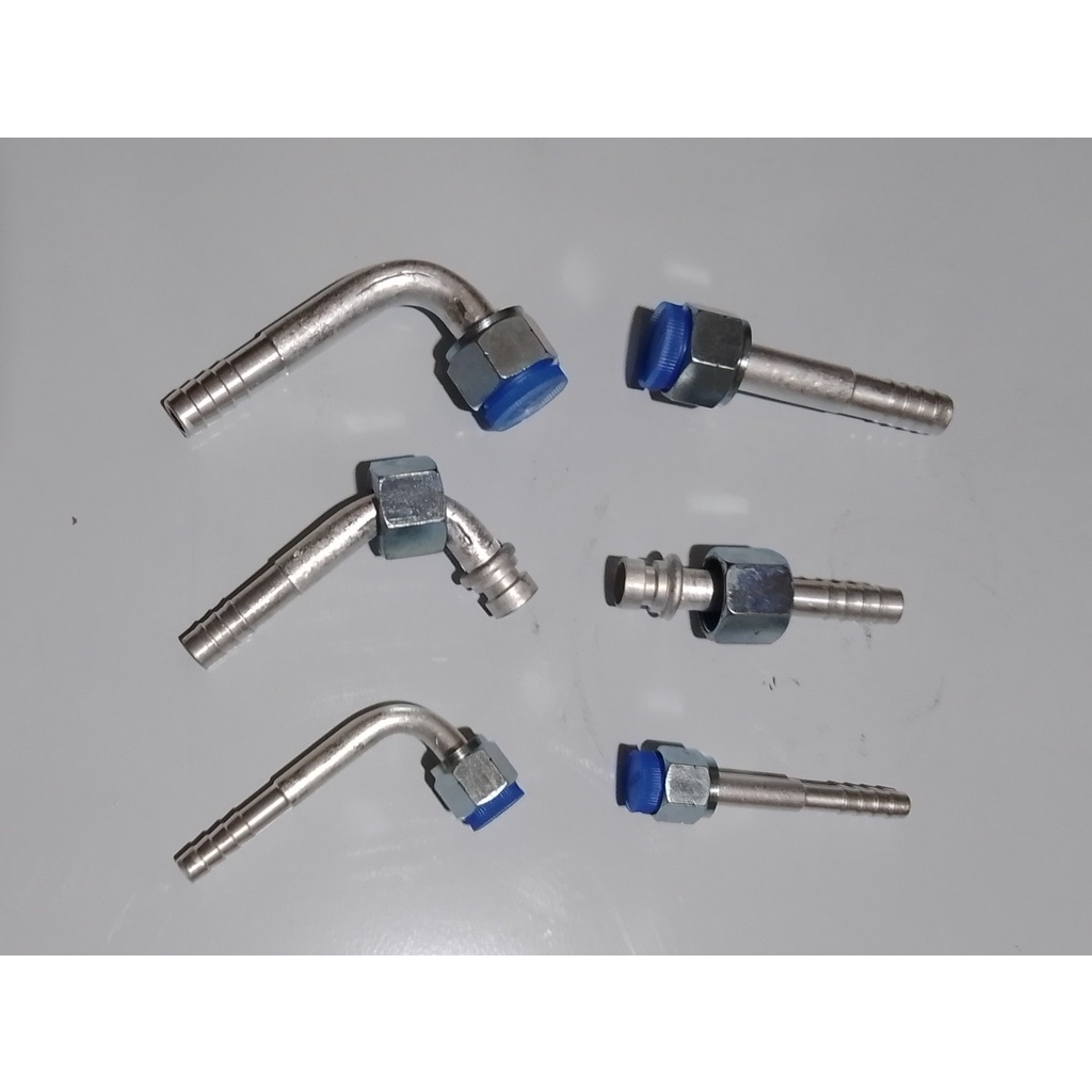 3pcs or 5pcs or 10pcs Car Aircon Fittings 134a Type 3/8 1/2 5/8