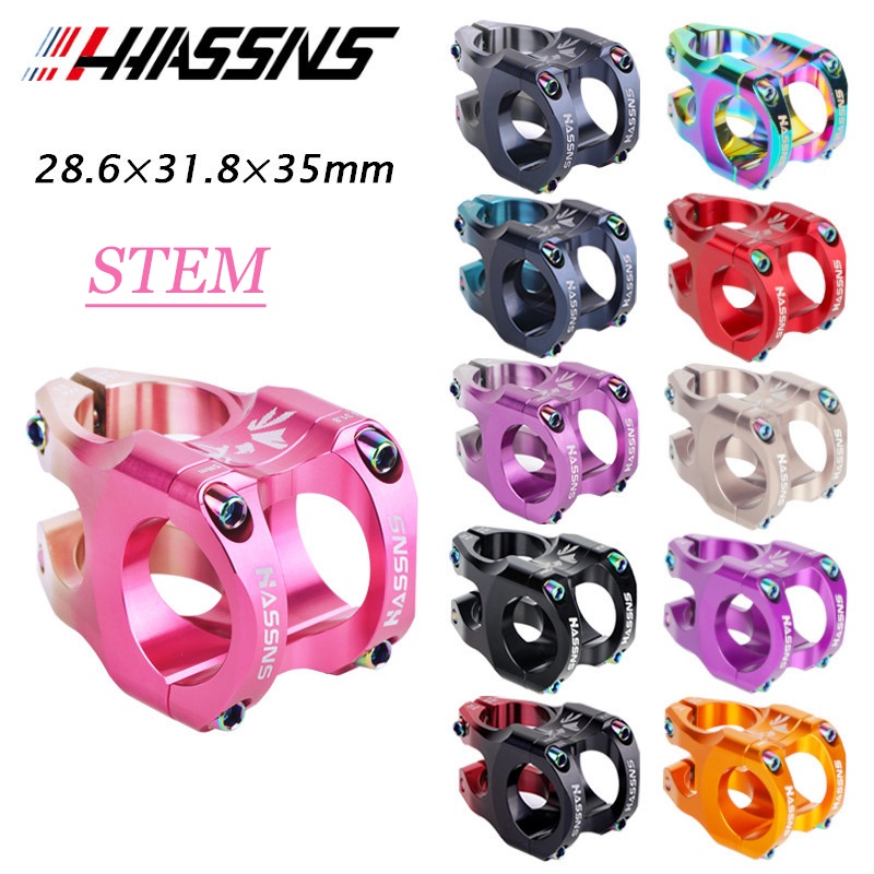HASSNS Bicycle Stem Ultra-light Hollow 35MM Lightweight High