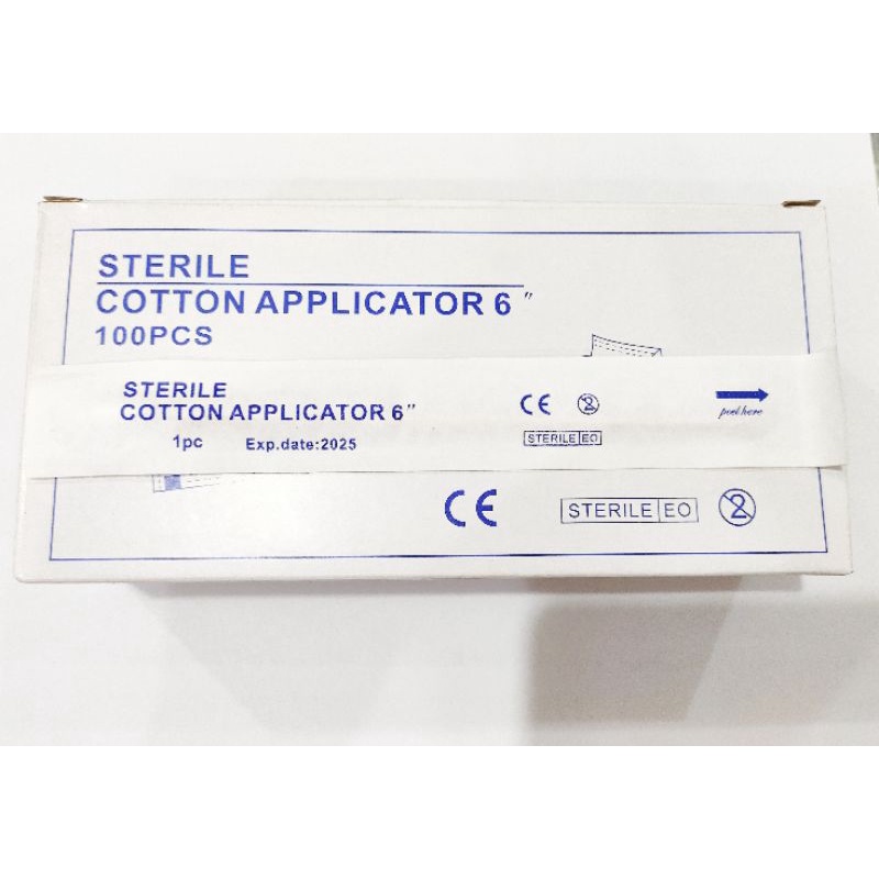 Sterile Cotton Applicator 6" / Sold Per Piece | Shopee Philippines