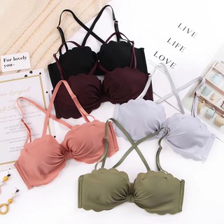 Ausvenice [Hot Sale] Threaded Bra Small Sling Thin Shoulder