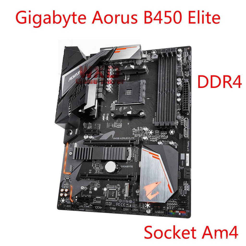 Board aorus best sale b450 elite