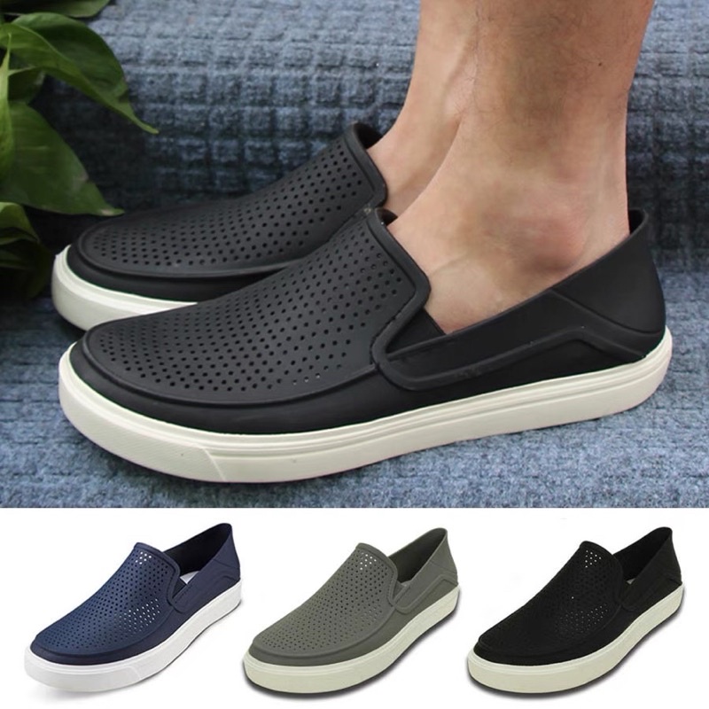 men s slip on rubber shoes Shopee Philippines