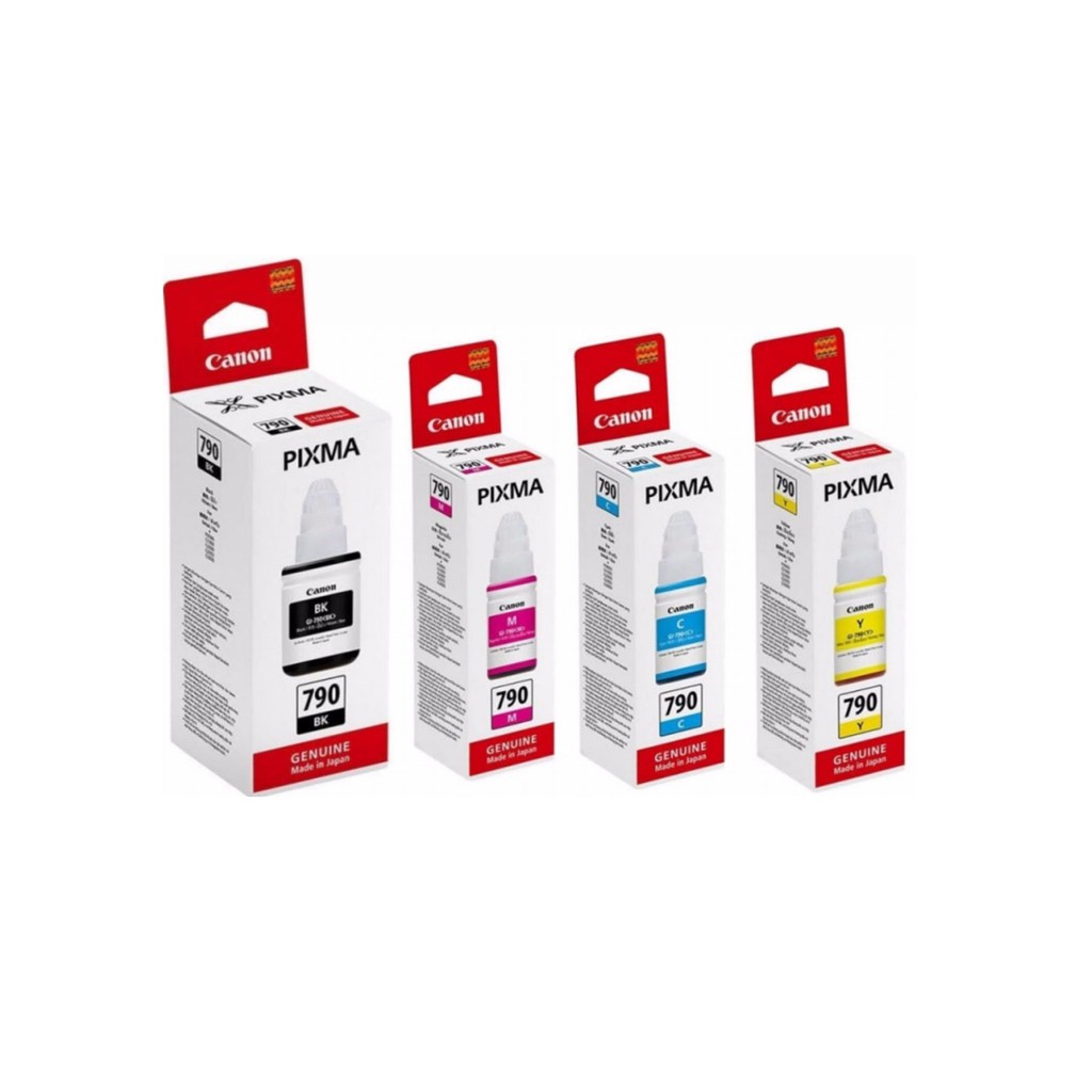 Canon GI-790 (BCYM) Genuine BT Ink Set of 5 Color | Shopee Philippines