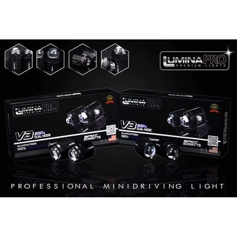 LUMINA PRO V3 MINI DRIVING LIGHT PREMIUM | Shopee Philippines