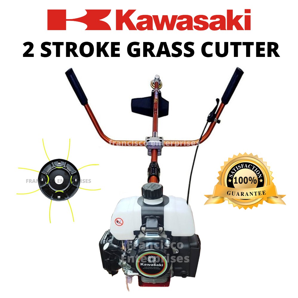 Kawasaki Grass Cutter TD40 2 Stroke Lawn Mower Brush Cutter Shopee Philippines