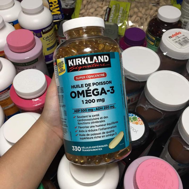 Kirkland Omega3 Super Concentrate 1200mg Shopee Philippines