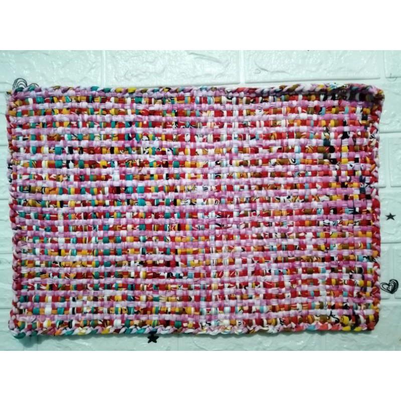 Living ♈Doormat / Basahan Rug Knitted Plain Color | Shopee Philippines